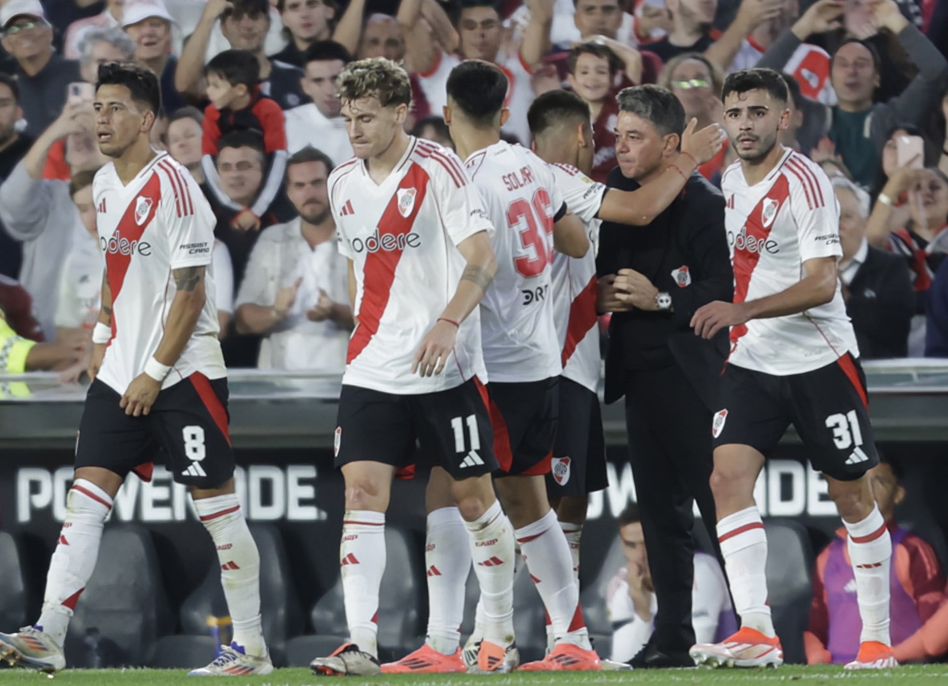 RIVER VS CENTRAL Fecha 26 Torneo Liga Profesional. Futbol Argentina. Primera Division. 8/12/2024