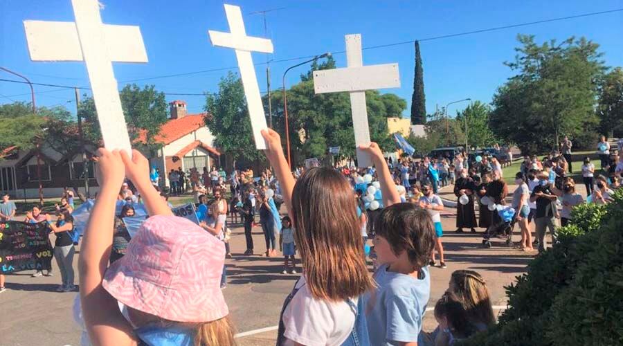 En Intendente Alvear hubo una fuerte presencia religiosa 