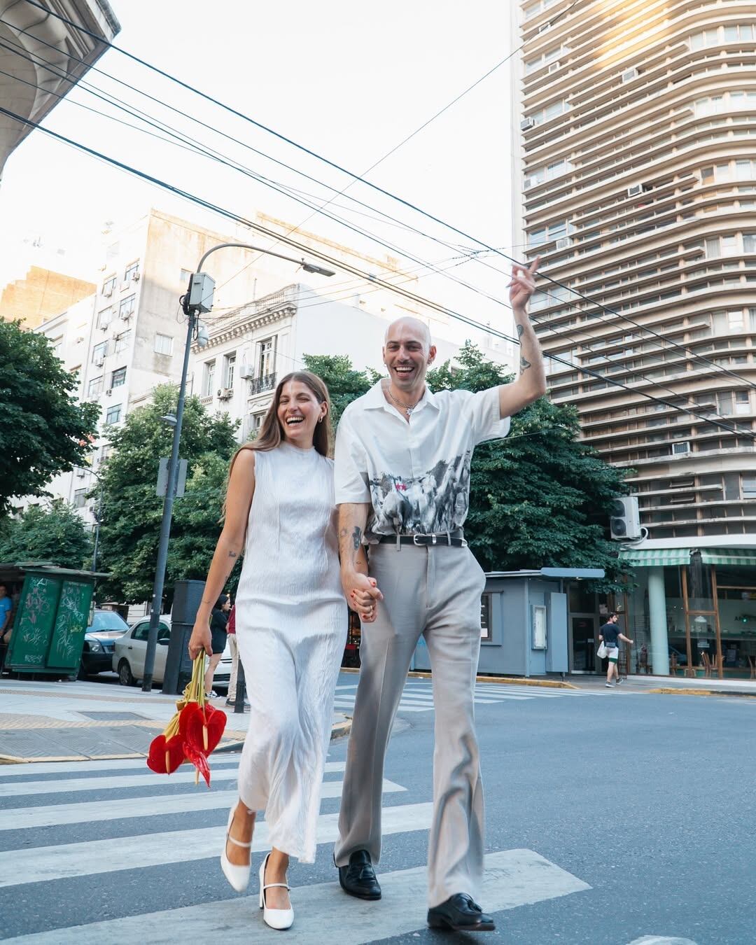 Federica se casó el 27 de diciembre.