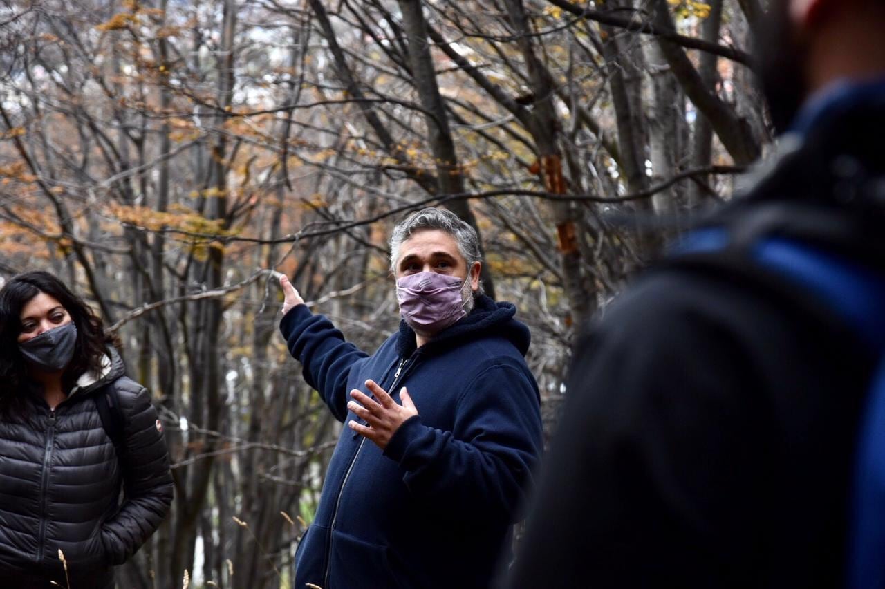 El Municipio realiza refacciones en el parque, en vistas de su reapertura.