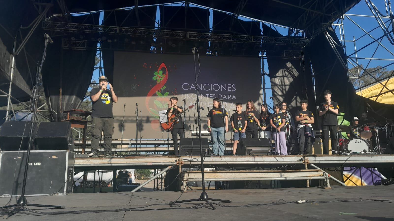 Un gran festival se llevó adelante en San Marcos Sud.