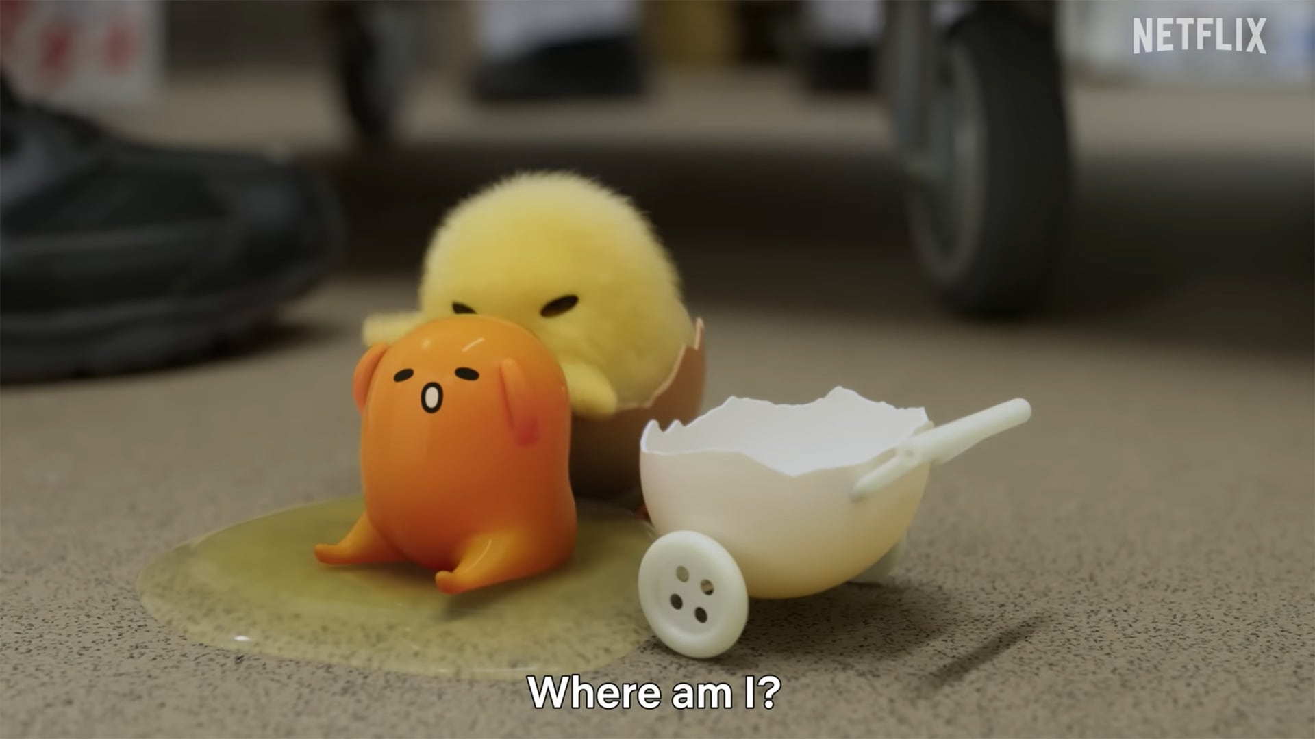 Gudetama el tierno huevito de Sanrio tendrá su propia serie de la mano de Netflix.