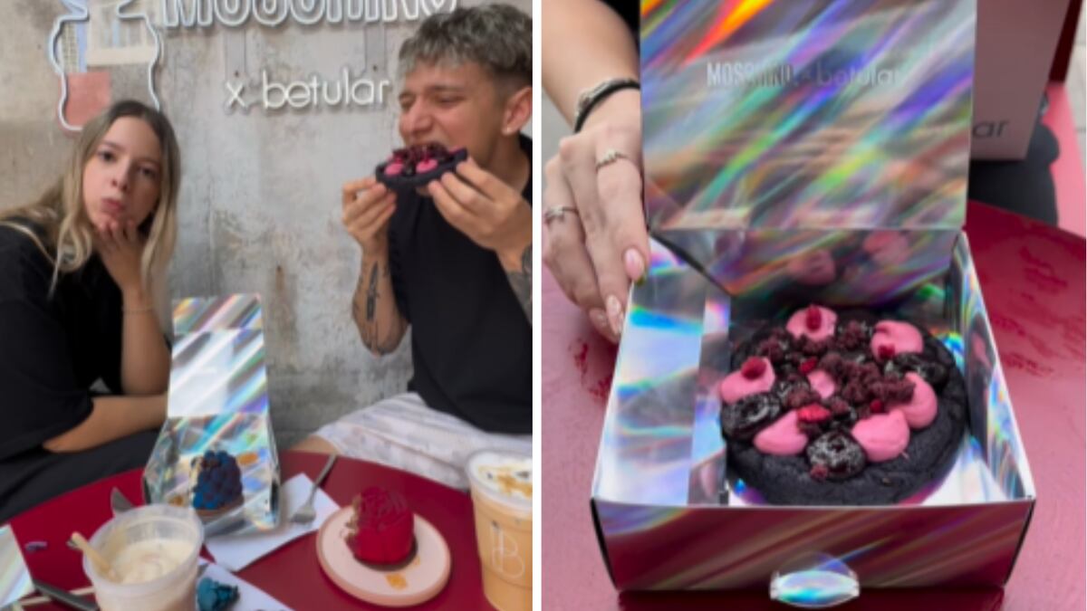 Fueron a merendar a la pastelería de Damián Betular y probaron la nueva carta inspirada en Moschino: cuánto gastaron
