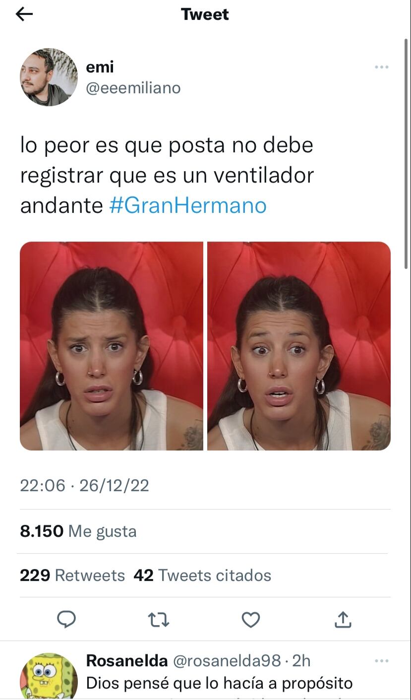 Los memes de una noche cargada de sorpresas en Gran Hermano.