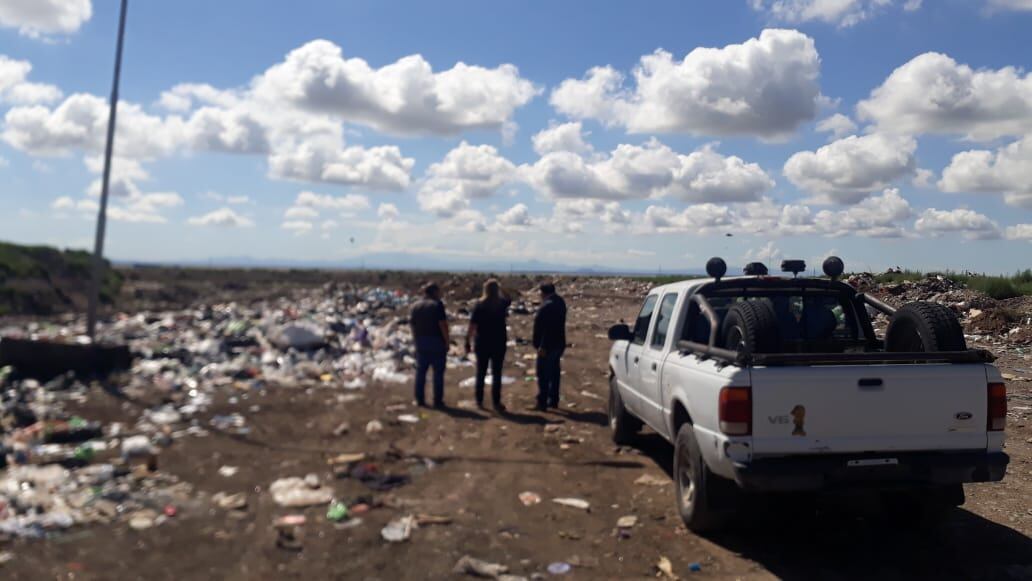 Fueron a inspeccionar la cubierta sanitaria en Malargüe. 