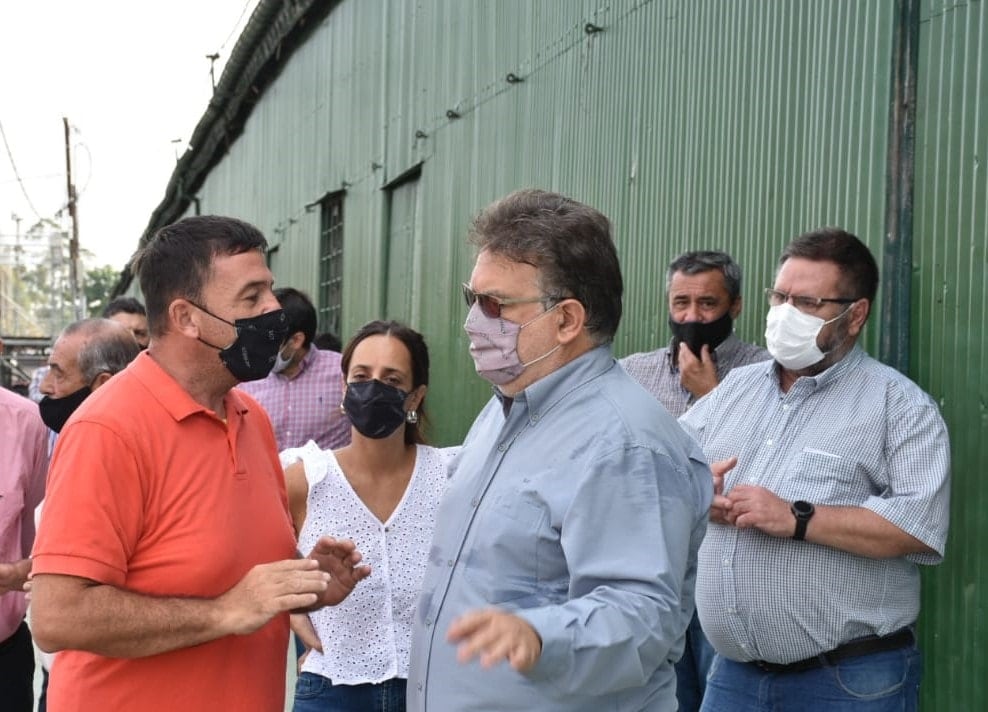 Se trabaja en los detalles en el Corsódromo de Concordia.