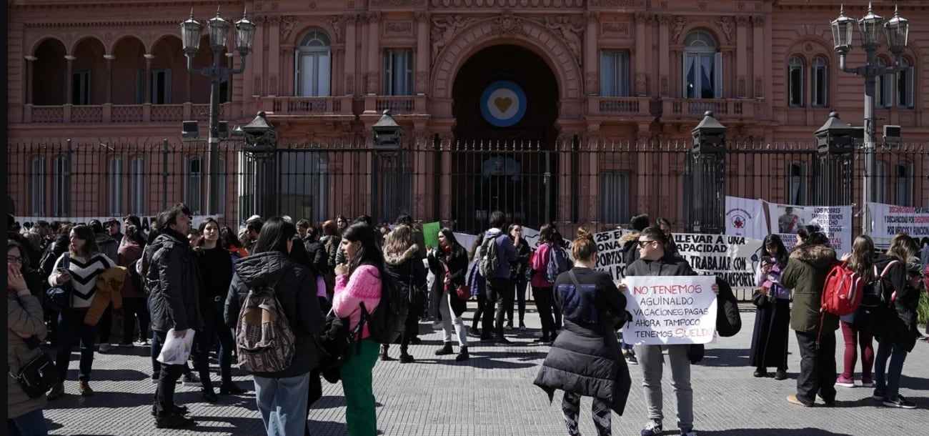 La última manifestación por el recorte en discapacidad