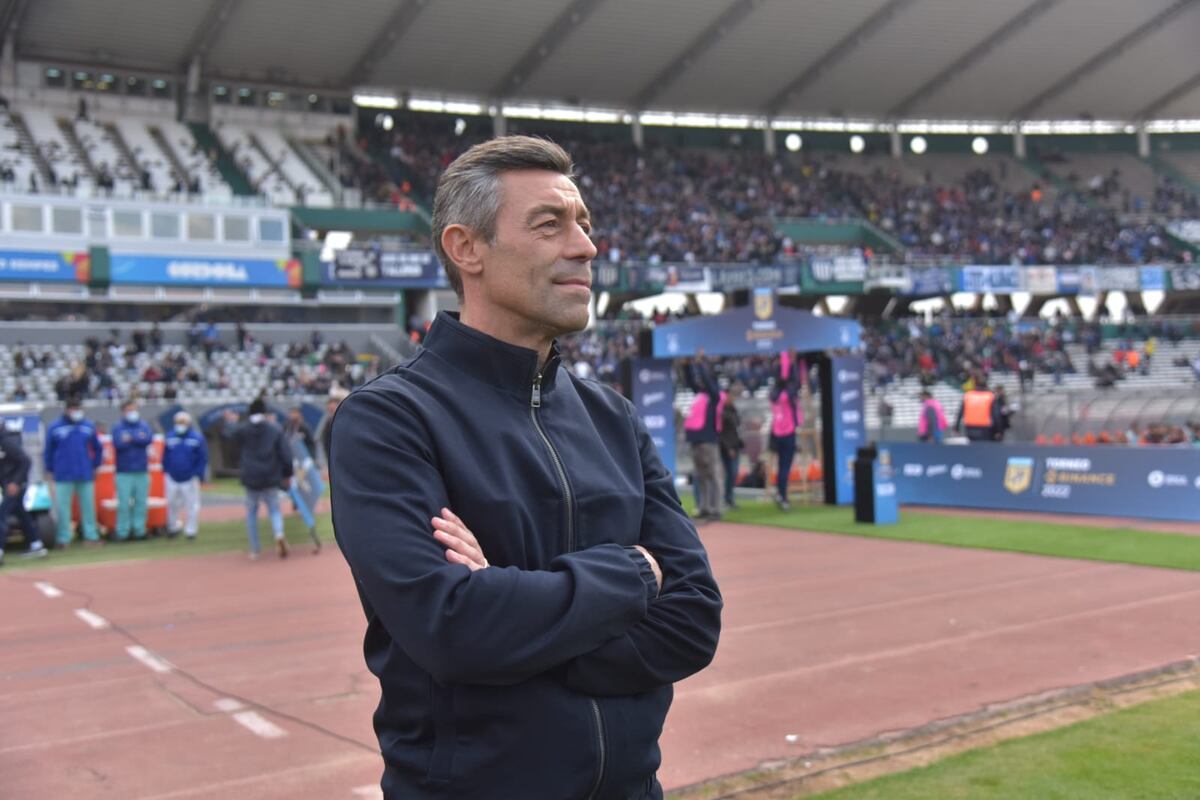 Pedro Caixinha y la falta de actitud en Talleres: “En el único partido en que lo noté fue contra Arsenal”