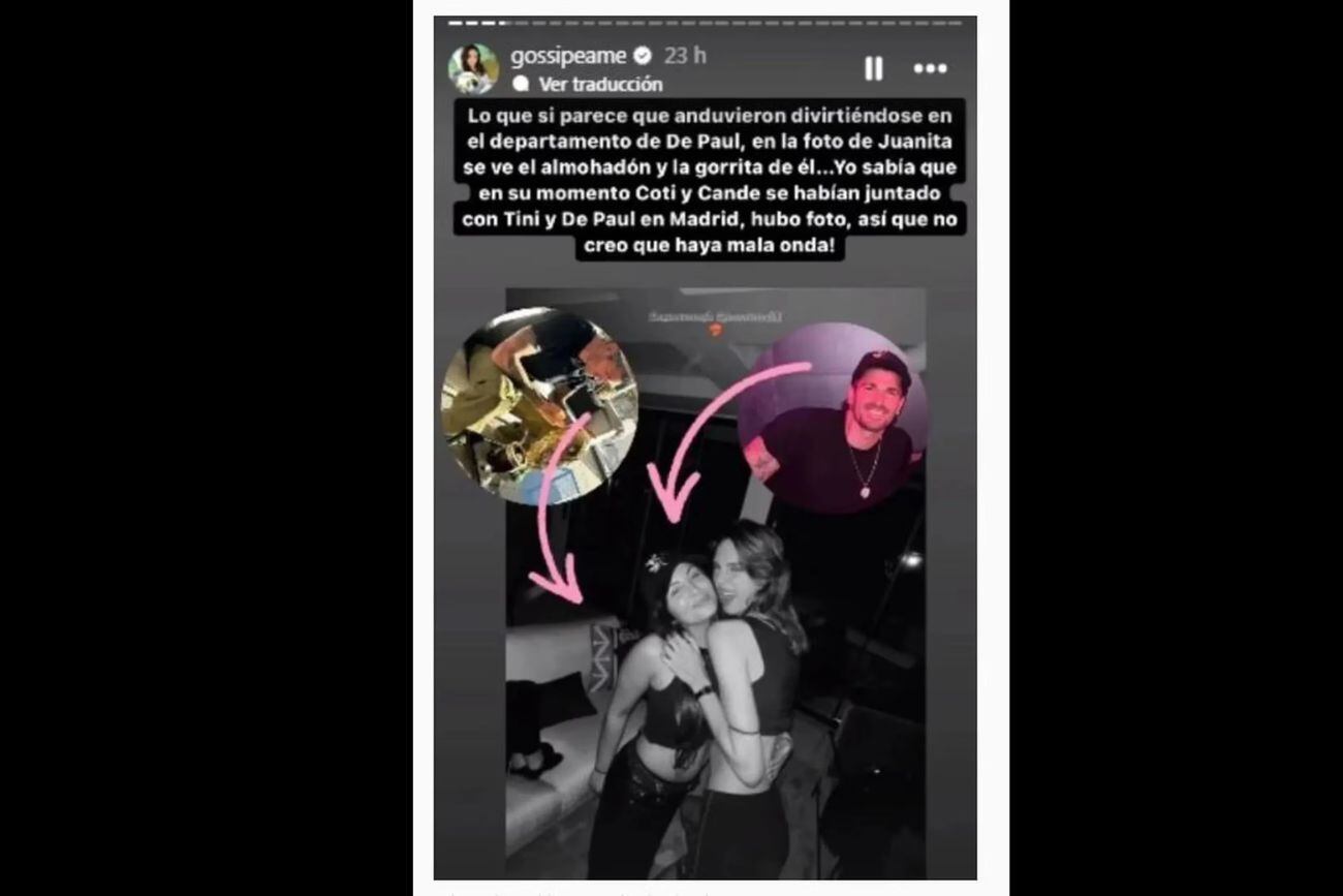 Las imágenes del rumor de abril (captura de pantalla).