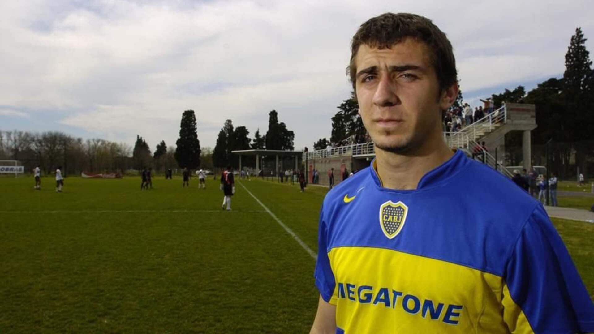 Pratto en su paso por Boca