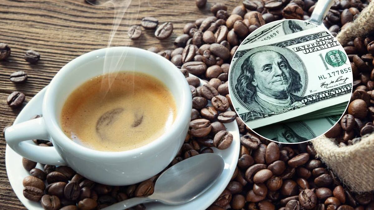 Mucho ingenio: la cafetería porteña que te imprime sobre el café la cotización del dólar blue