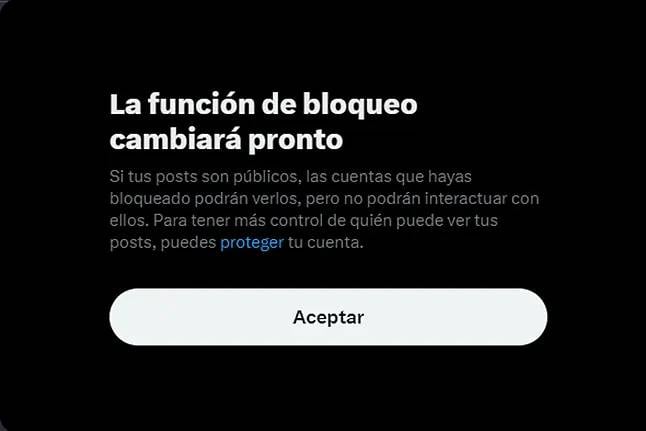 Los usuarios bloqueados podrán visualizar las publicaciones de las cuentas.