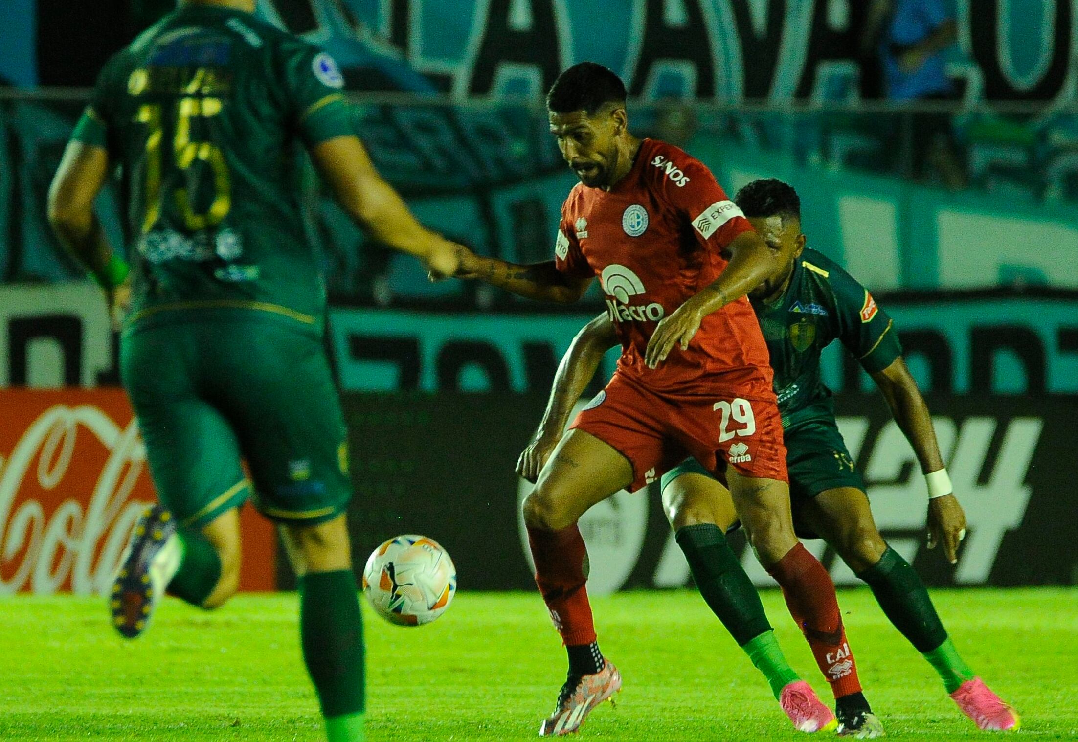 Franco Jara, delantero de Belgrano, que venció a Real Tomayapo de Bolivia por la Copa Sudamericana. (Fotobaires)