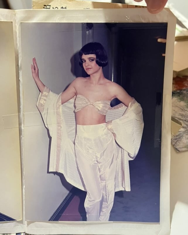 Las fotos retro de Araceli.