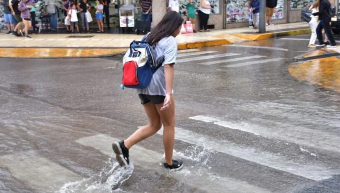 Las consecuencias de las fuertes lluvias en San Luis.