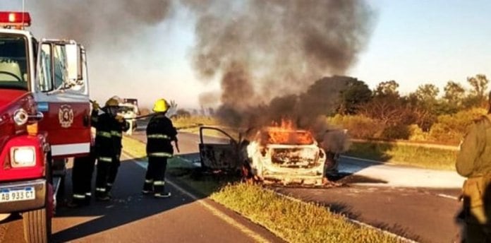 Dos muertos en un choque en Ruta 12. (El Once)