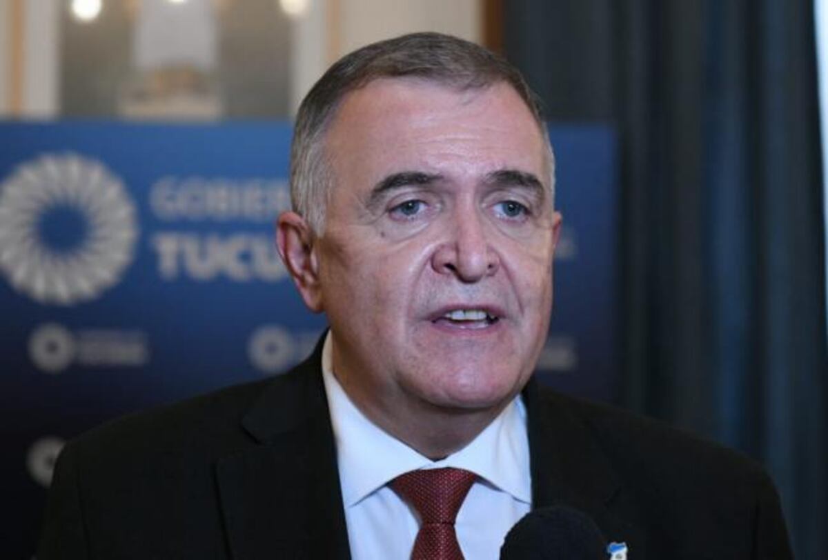 Jaldo plantea un "Acuerdo de gobernabilidad y un pacto en Tucumán"