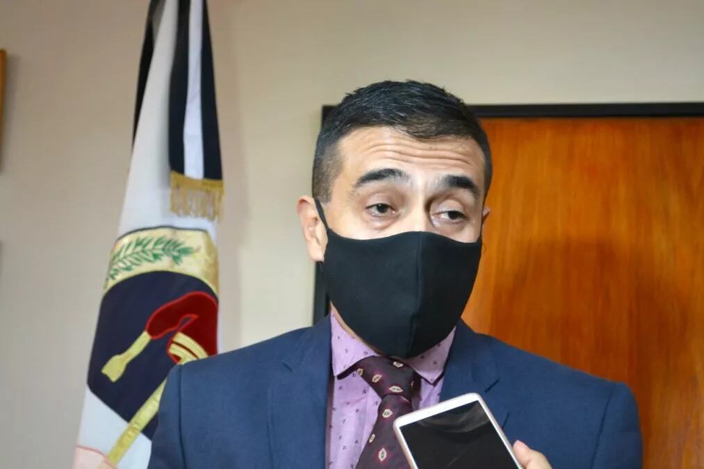 Héctor Herbas Mejías, jefe de la Policía de la Provincia de Jujuy.