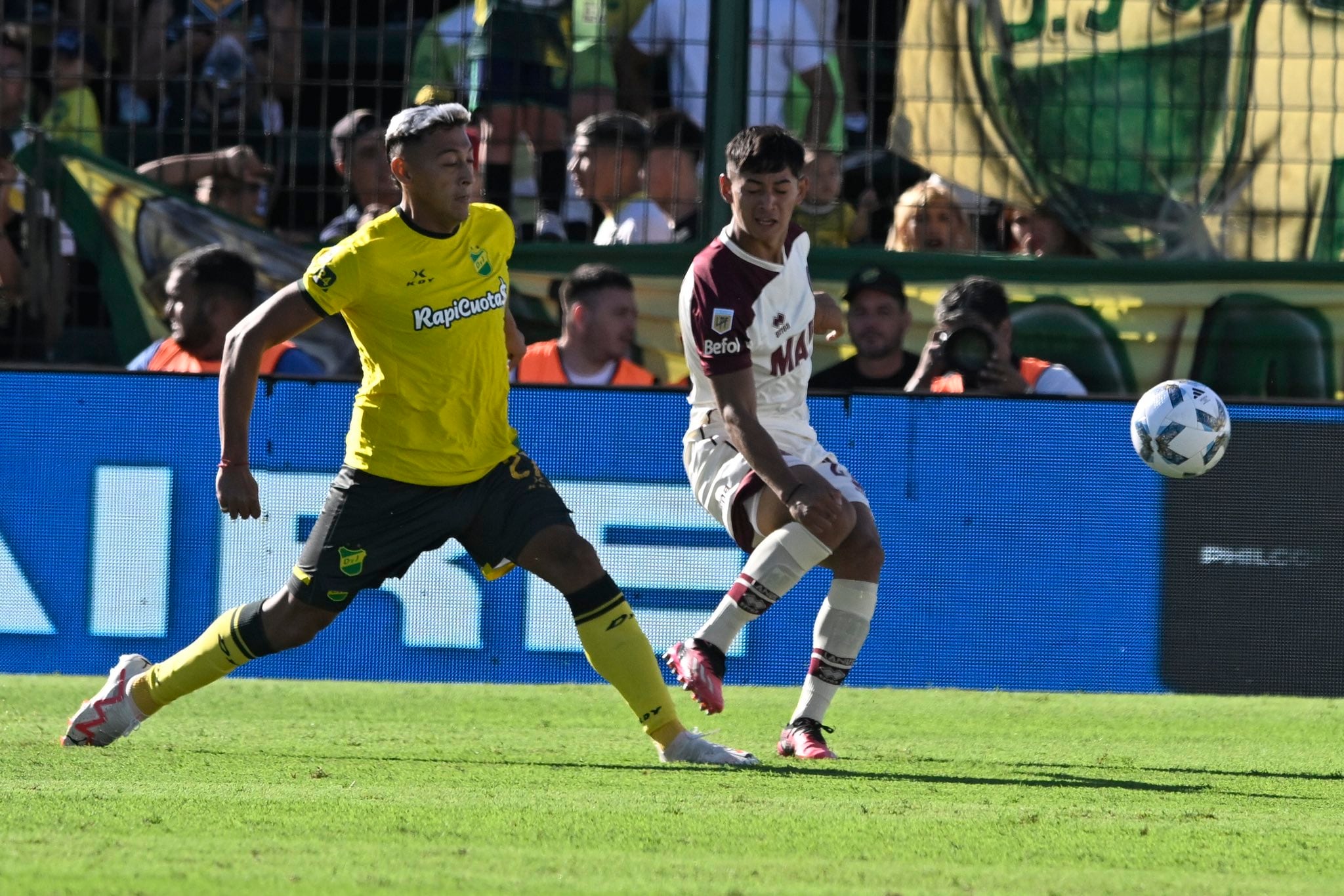 Defensa y Justicia recibió a Lanús por la octava fecha de la Copa de la Liga. (@clublanus)