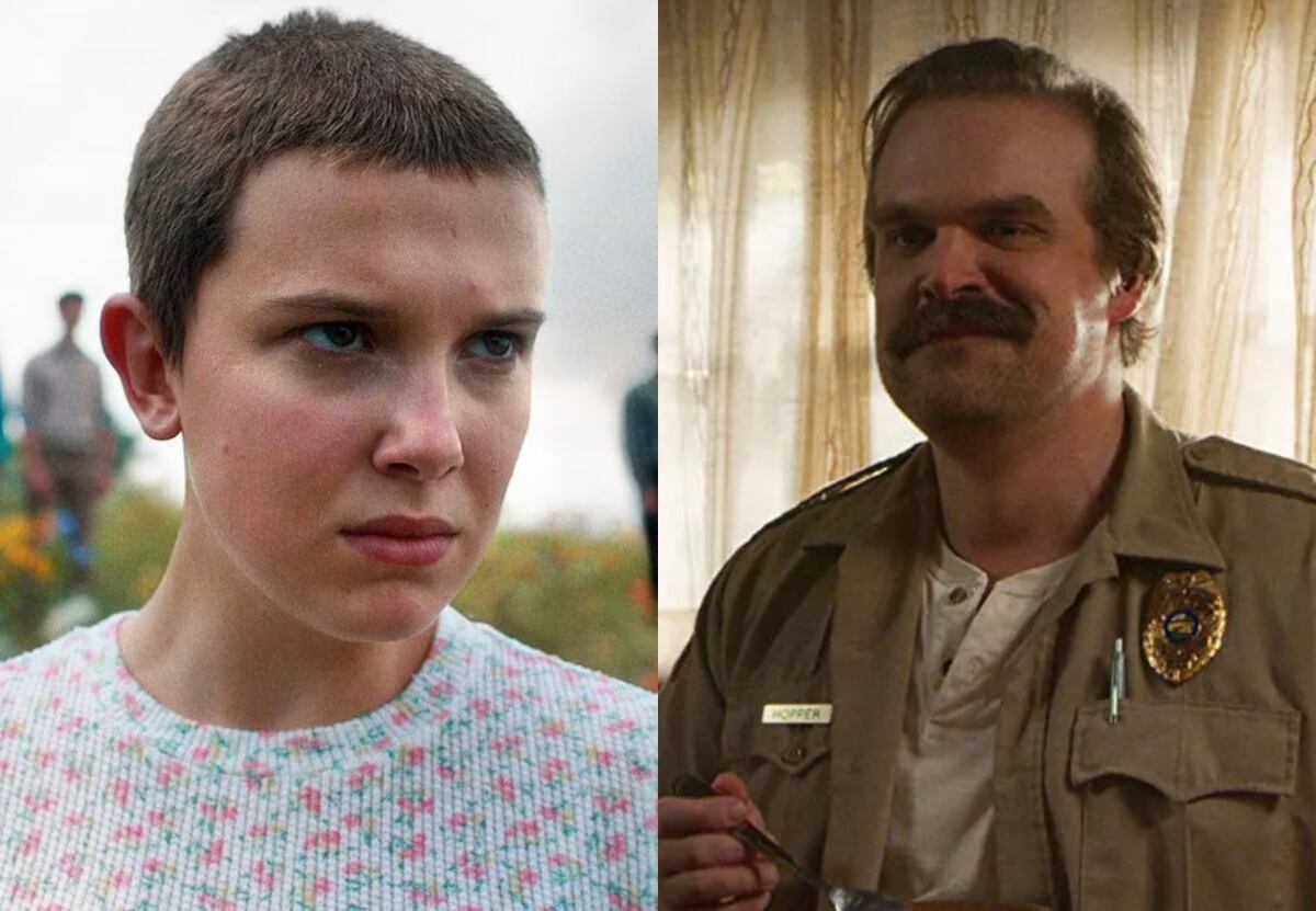 Escándalo en Hollywood: Millie Bobby Brown habría denunciado por acoso a David Harbour, su papá en Stranger Things