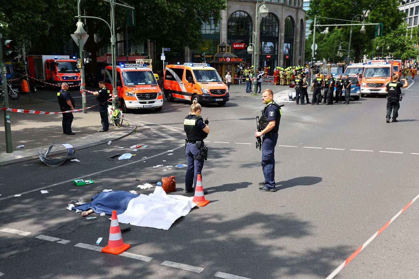 Un hombre, la única víctima fatal confirmada por el momento.