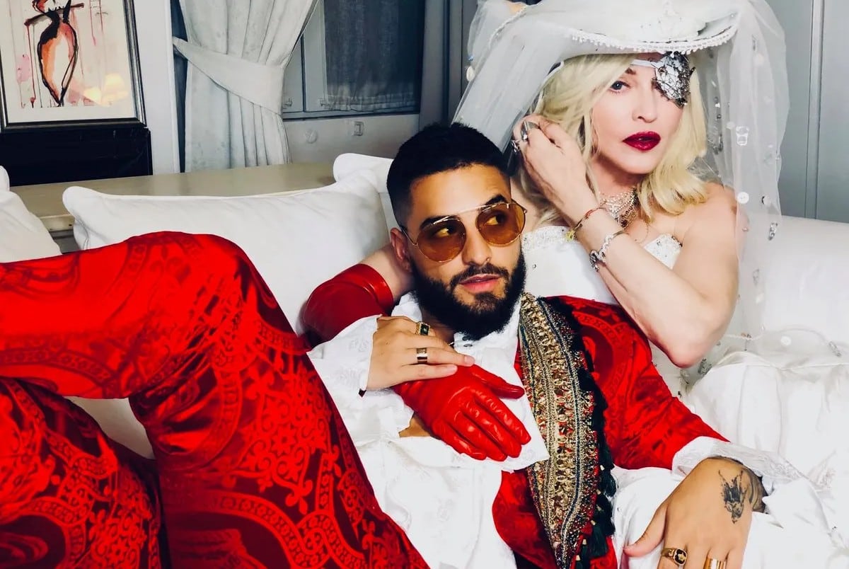 Maluma y Madonna en 2019, año en el que compusieron "Medellín". (Universal Music)