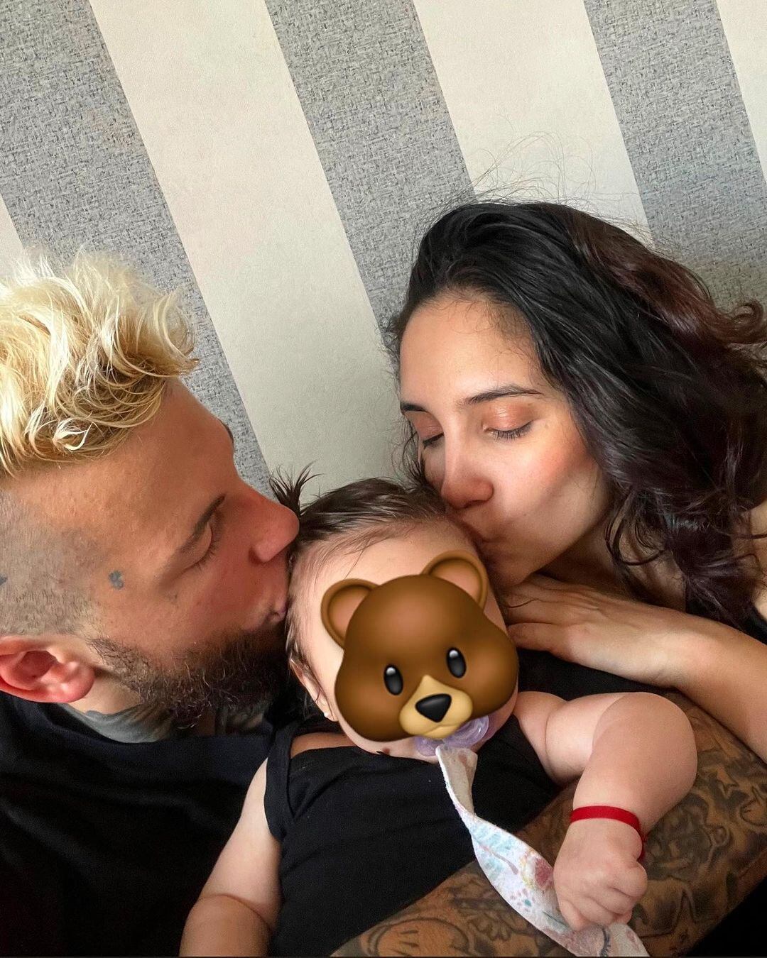 El esperado encuentro entre Alex Caniggia, Melody Luz y su hija Venezia