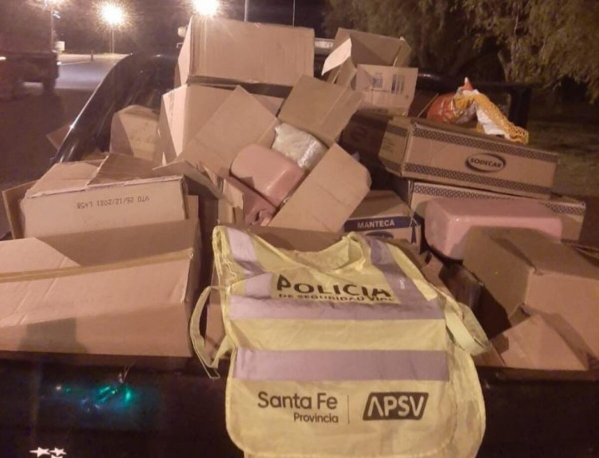 Rafaelino llevaba una tonelada de alimentos sin mantener la cadena de frío