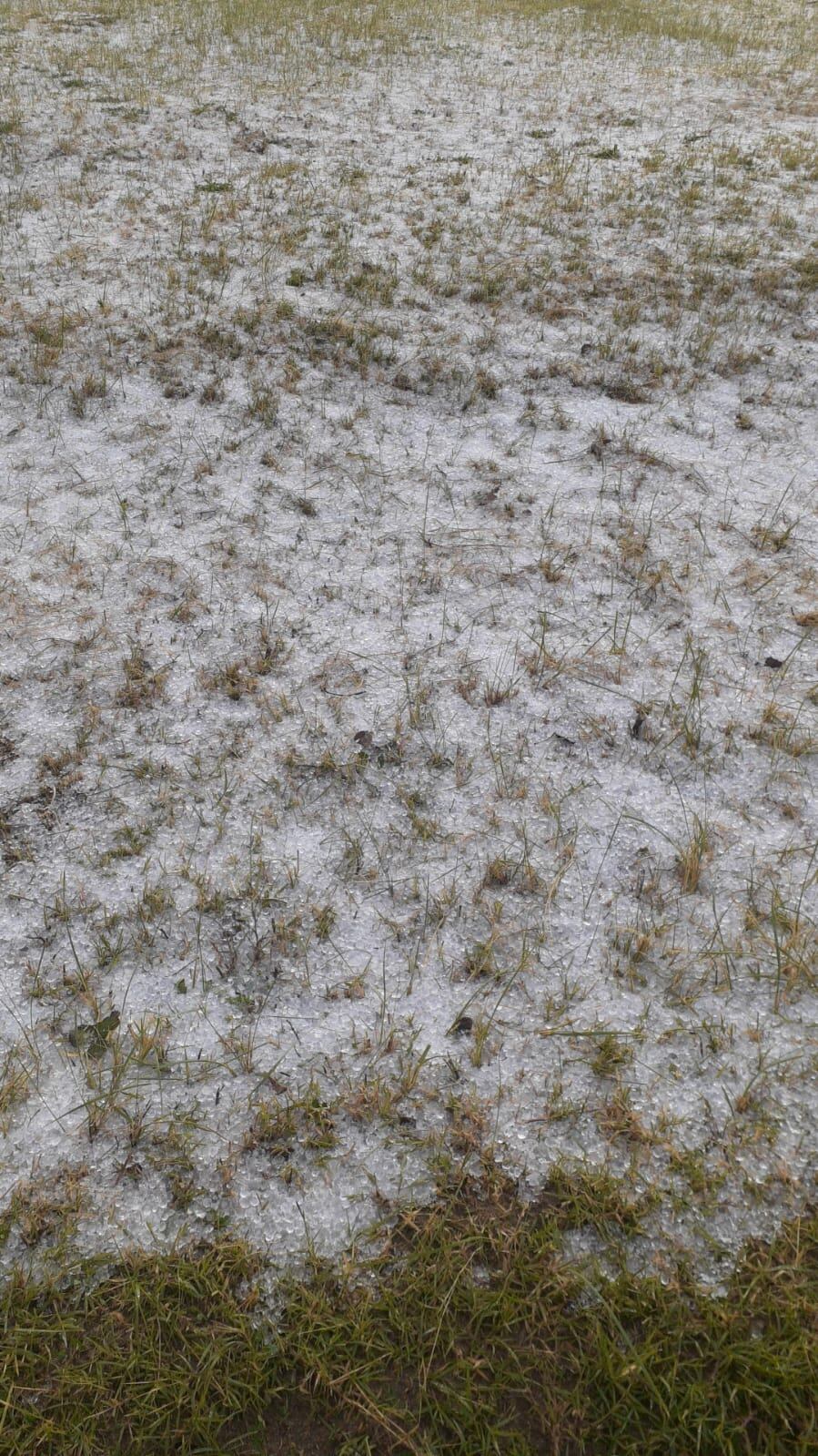 granizo en Claromecó