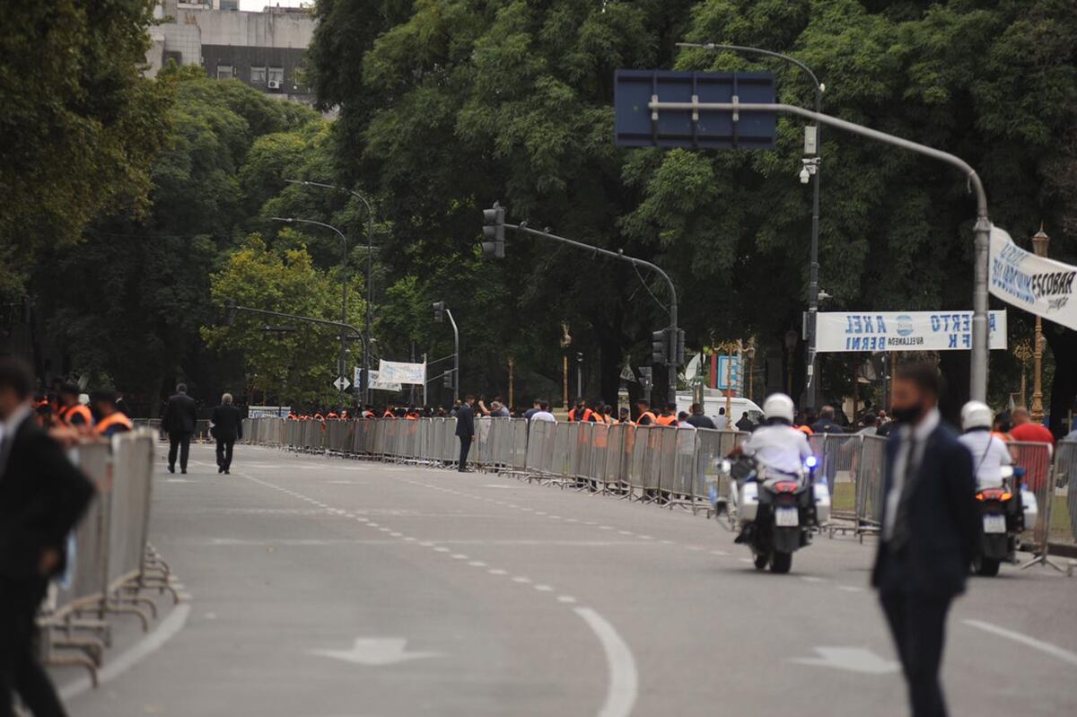 Los cortes de tránsito en la Ciudad por la apertura de sesiones ordinarias del Congreso