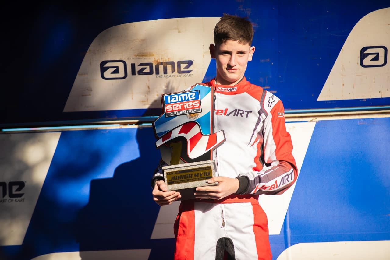 Fausto Arnaudo Arroyito piloto Birel ART representa a Argentina en Europa