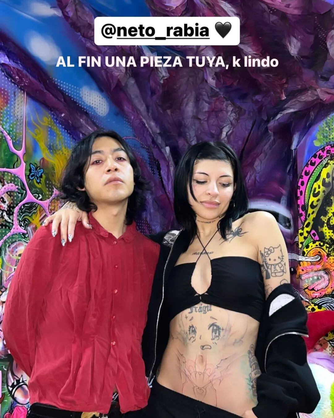 Cazzu mostró su nuevo tatuaje en el abdomen y sorprendió a sus seguidores de Instagram