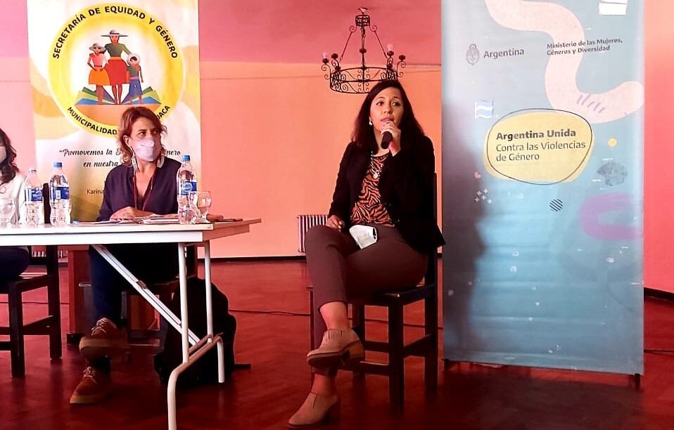 La diputada Leila Chaher fue una de las expositoras en la jornada desarrollada en Humahuaca.