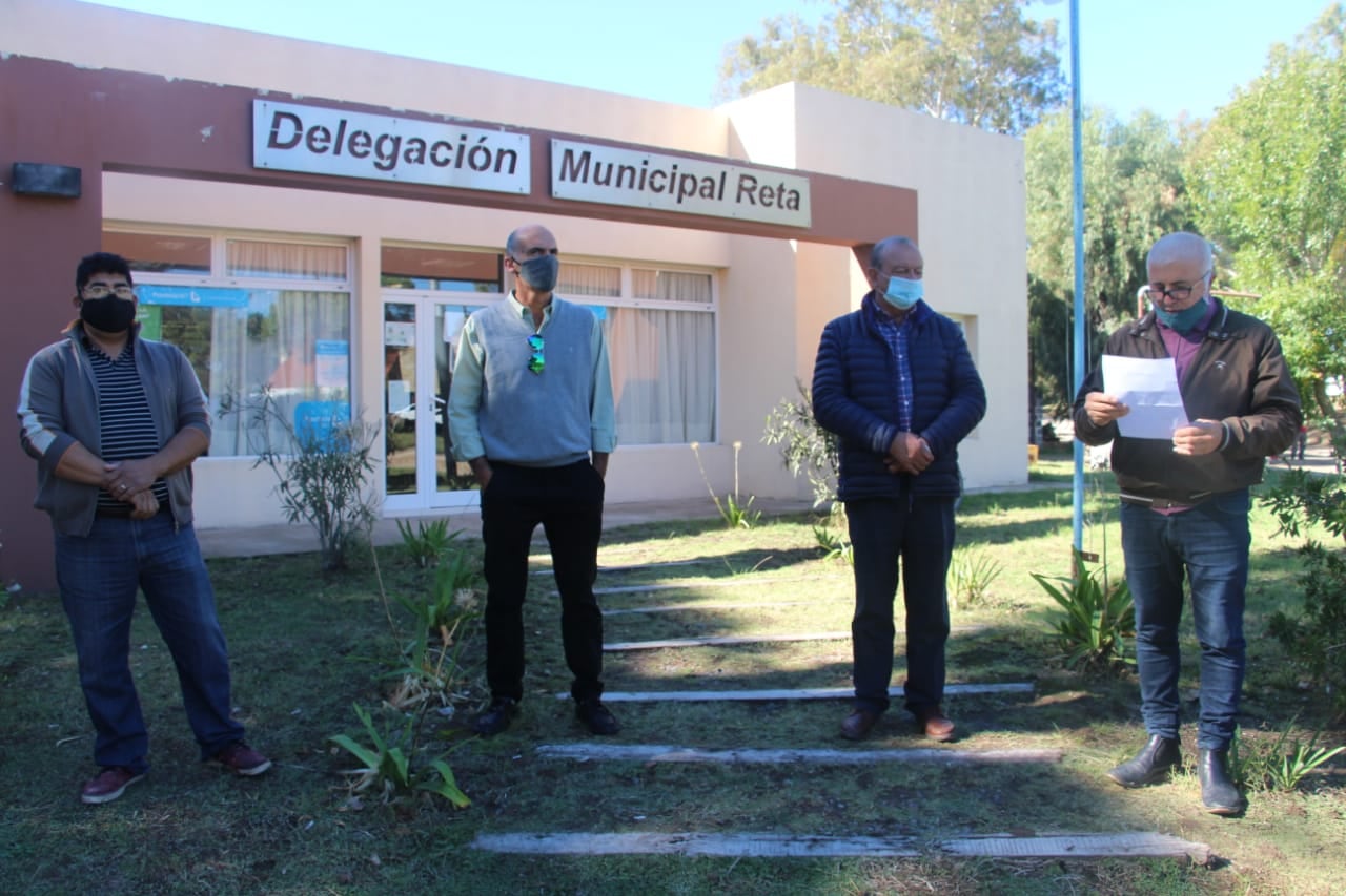 Horacio Oñatibia asumió como delegado de Reta