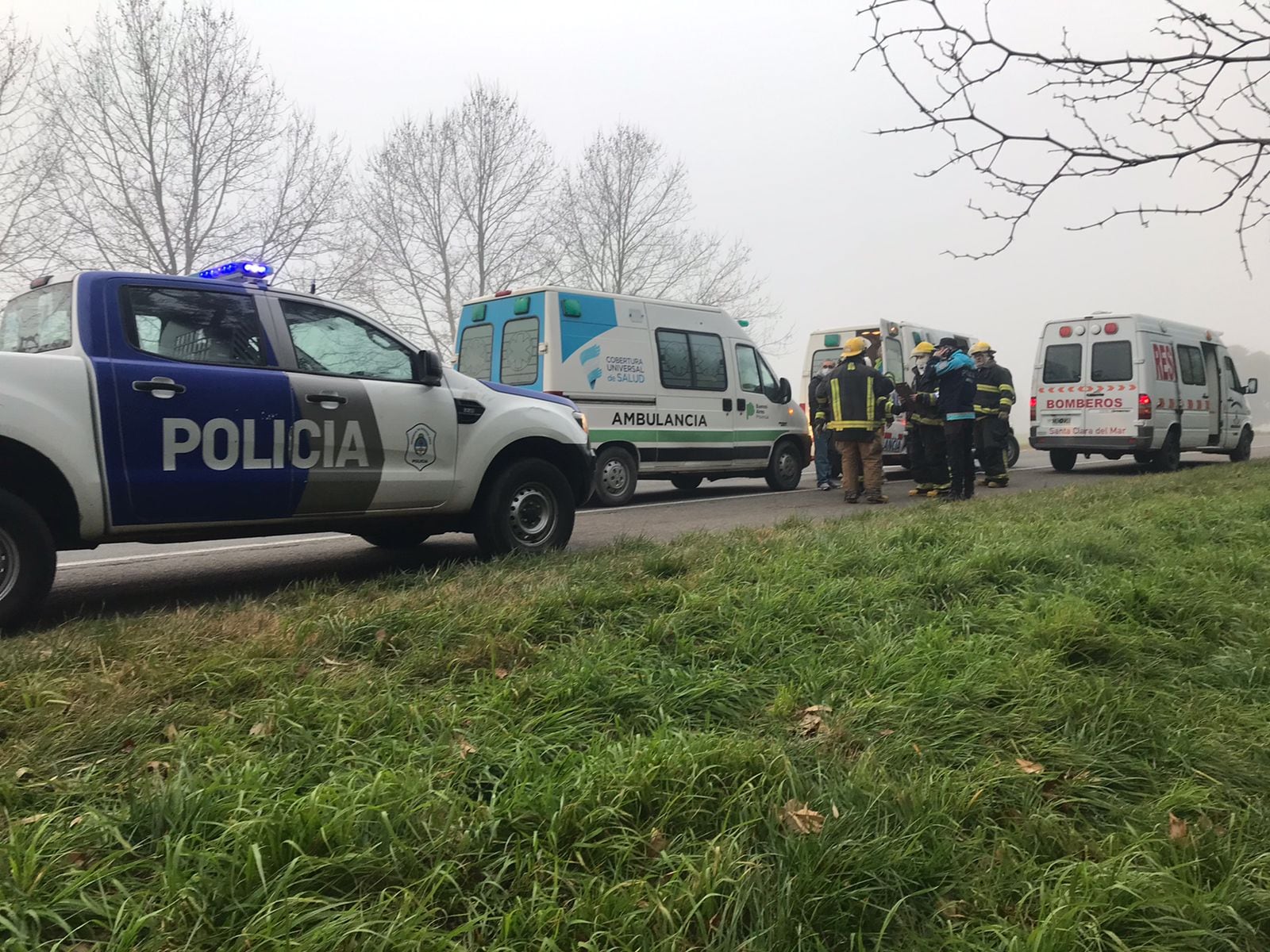 Una persona quedó hospitalizada