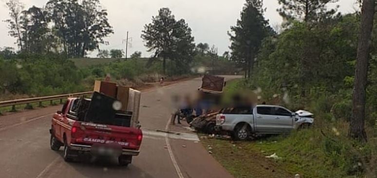 Siniestro fatal en San Vicente: un hombre falleció tras impactar con su automóvil.