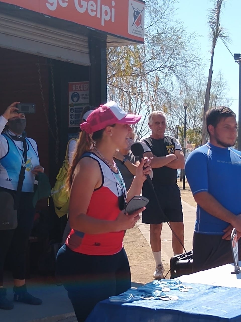 Regata Travesía Vuelta al Lago, organizada por la Asociación Cordobesa de Remo.