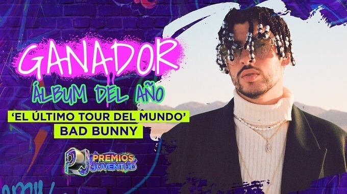 Bad Bunny ganó el premio a "Mejor álbum del año"