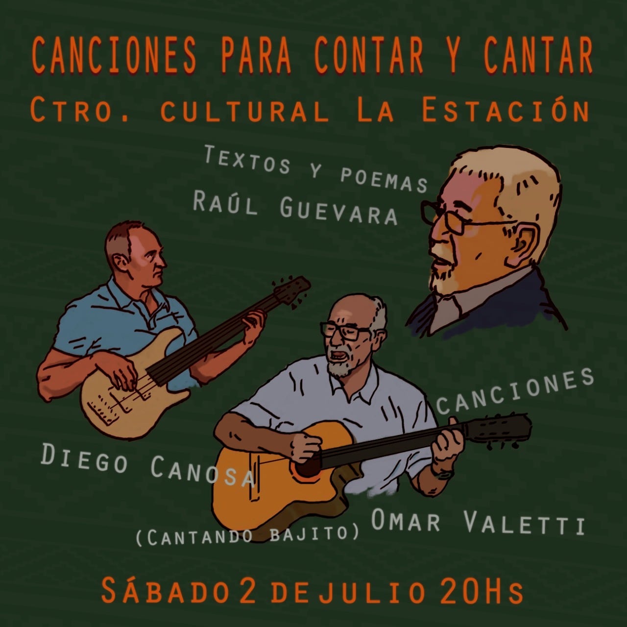 “Canciones para contar y cantar” en el Centro Cultural La Estación