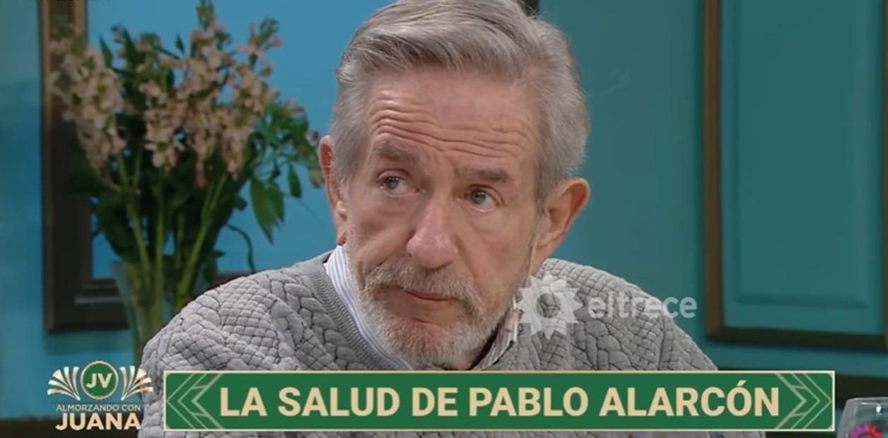 Pablo Alarcón habló de su salud en el programa de Juana Viale tras estar 45 días internado