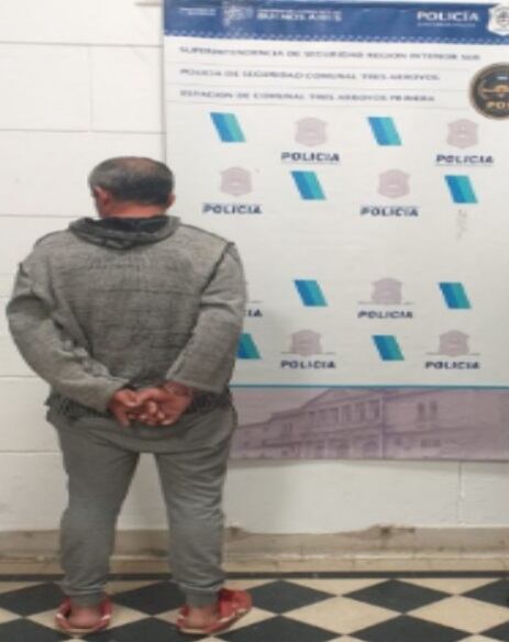 Borracho discutió con un vecino y terminó preso