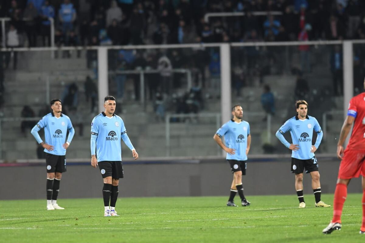 Frustración en Belgrano y el dato estadístico que le da la espalda en Copa Sudamericana