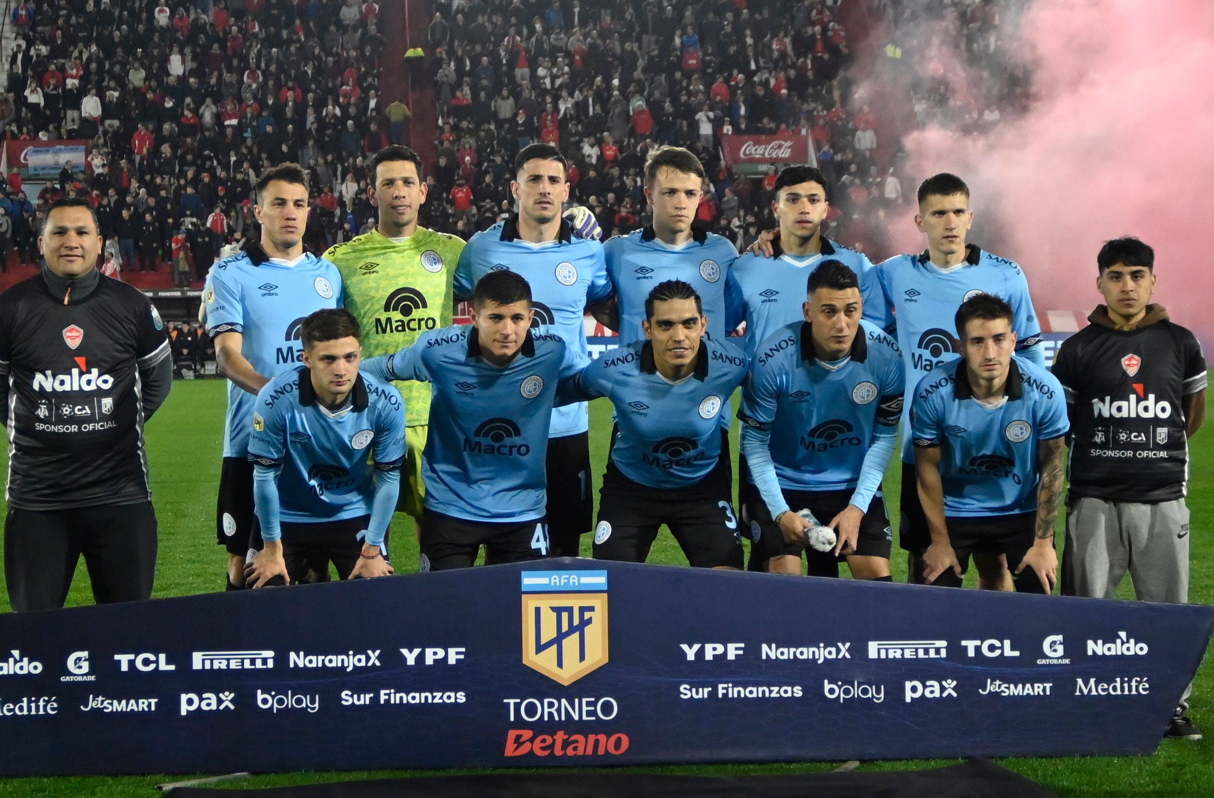 Huracan  vs Belgrano de Cordoba. Fecha 11 Torneo de la LigaProfesional. Futbol Argentina. Primera División. 18/8/2024. Fotobaires