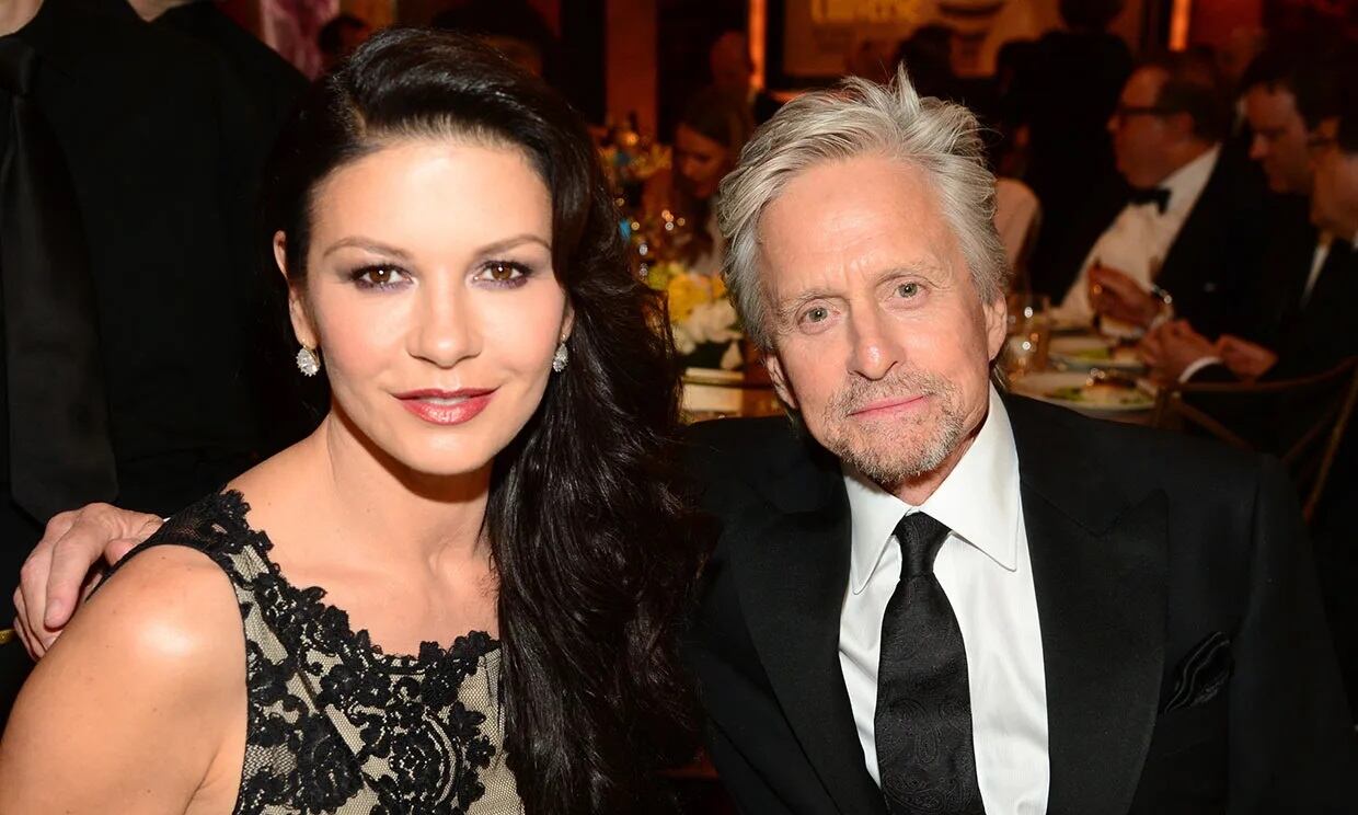 Los hijos de Michael Douglas y Catherine Zeta Jones