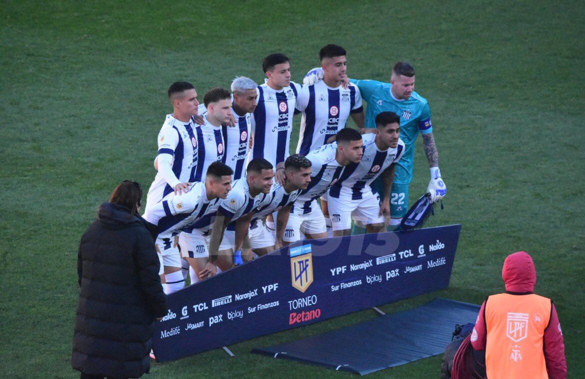 El 11 de Talleres ante Barracas. (Gentileza La1913ok @la1913com en X).