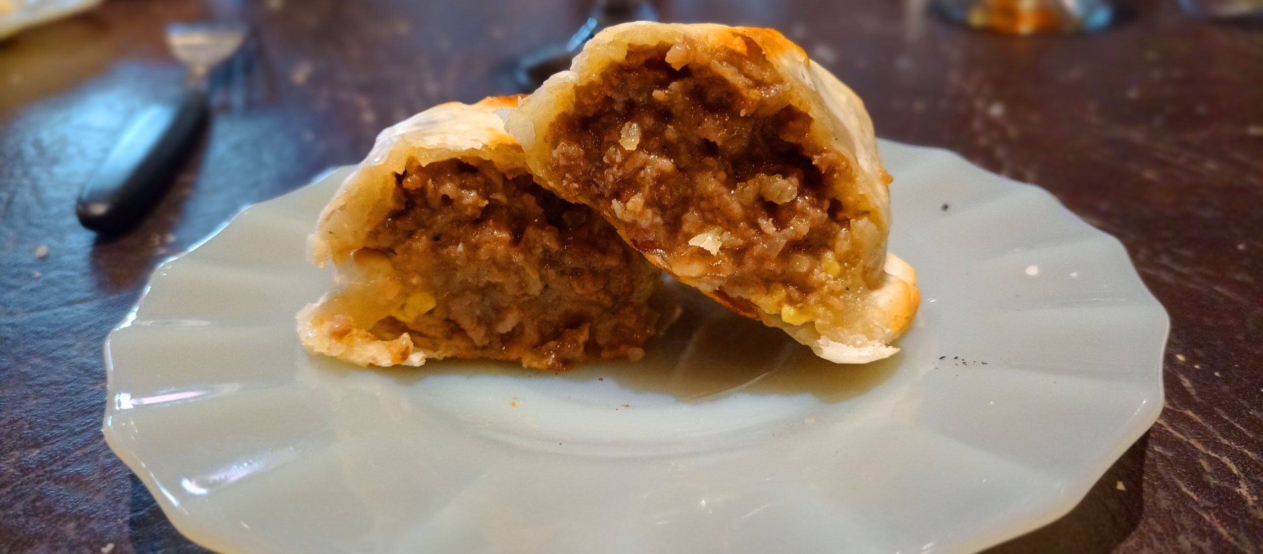 Empanadas de carne.