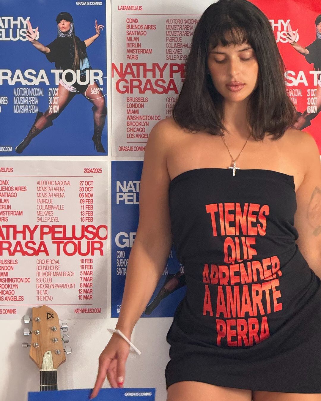 Nathy Peluso es un ícono de la moda y por eso aprovecha para dejar un mensaje