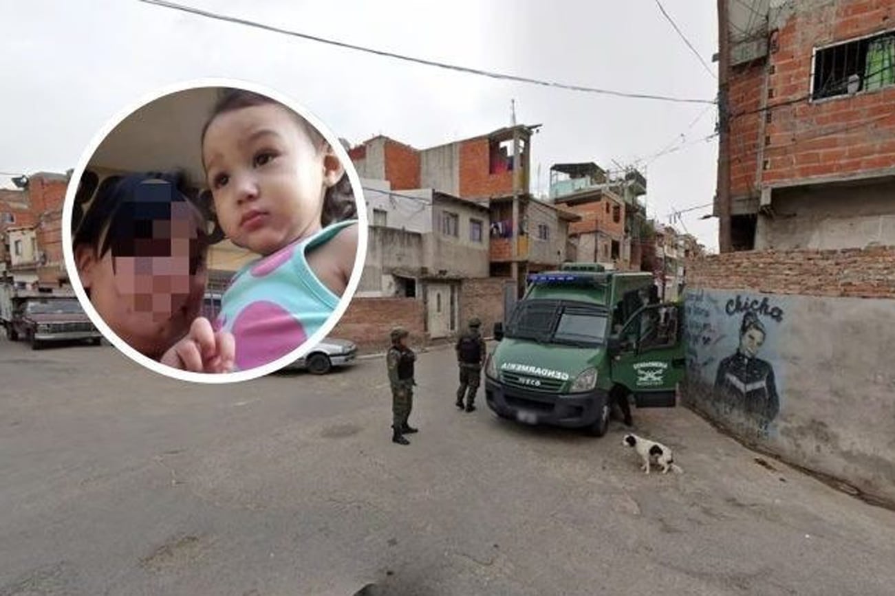 Conmoción en la villa 1-11-14 por el asesinato de una nena en medio de una balacera. Foto: Noticias Urbanas.