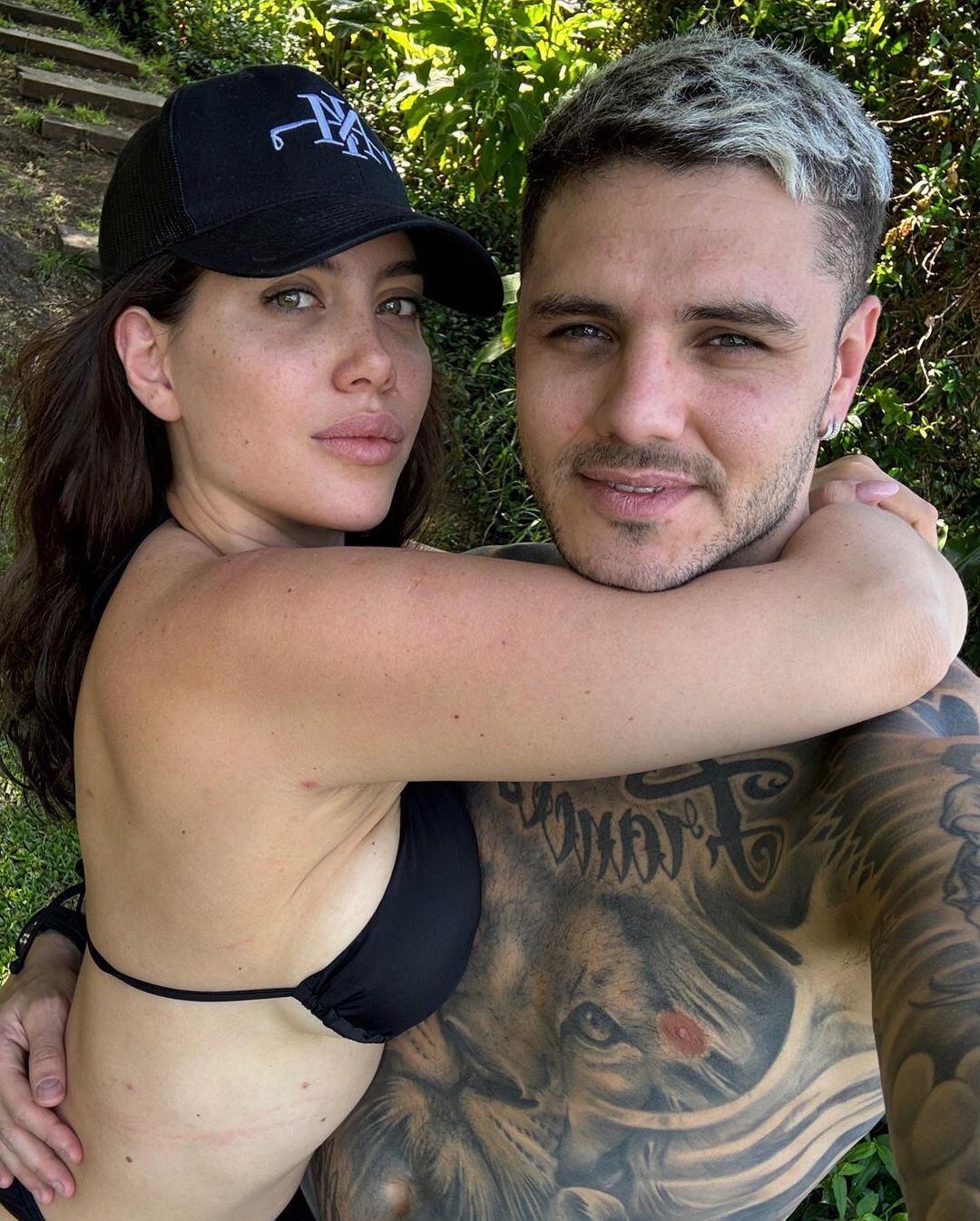 Wanda Nara y Mauro Icardi posaron juntos y revolucionaron Instagram