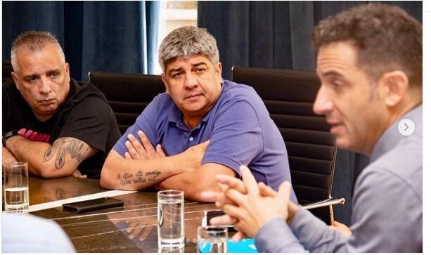 Pablo Moyano, cosecretario general de la CGT y número dos de Camioneros, se reunió con el secretario de Comercio Interior, Matías Tombolini, y acordó la participación del gremio en el monitoreo y control de la aplicación del programa Precios Justos.